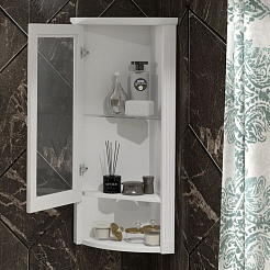 Opadiris Угловой шкаф Клио 32 L белый матовый – фотография-2