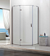 Elegansa Душевой уголок "TRAPEZ" TR. (331) 100 см. с поддоном – фотография-8