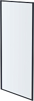 Aquatek Душевая перегородка Ария 80x200 AQ ARI WA 08020BL профиль черный стекло прозрачное