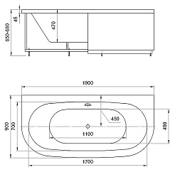 Aquatek Акриловая ванна Морфей – фотография-6