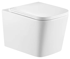 Iberica Blanca Унитаз подвесной Toledo Alto безободковый, с микролифтом