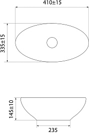 Iddis Раковина-чаша Cloud 41 CLOWS06i27 белая – фотография-5