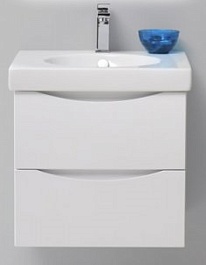 BelBagno Тумба с раковиной FLY 500 Bianco Lucido – фотография-1