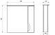 ASB-Mebel Зеркальный шкаф Миранда 80 – фотография-5
