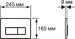 Aquatek Унитаз подвесной Либра New AQ0530N-00 в комплекте с инсталляцией Standard INS-0000012 с клавишей смыва KDI-0000021 белый глянец и крепления KKI-0000002 – фотография-5