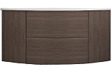 Cezares Тумба с раковиной Eden 120 rovere scuro soft раковина 82368