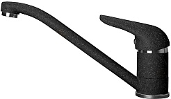 Granfest Смеситель для кухни 2124 черный – фотография-1