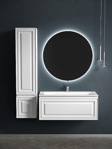 Sancos Тумба с раковиной Very 100 bianco раковина Grace 101 CN7013 – фотография-2