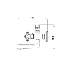 Raiber Смеситель для ванны Ventis R7006 – фотография-2