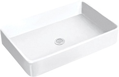 Esbano Раковина накладная Irios 61.5 белая – фотография-1