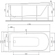Am.Pm Каркас для ванны Like 170x70 – фотография-4
