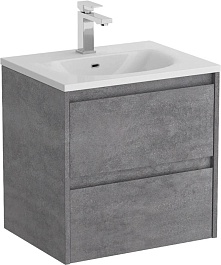 BelBagno Тумба под раковину Kraft 39 50 подвесная Cemento Grigio – фотография-1