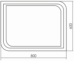 Mixline Зеркало Премьер Персей-2 80 – фотография-2