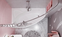 1ACReal Акриловая ванна Barcelona 170x100 R – фотография-5