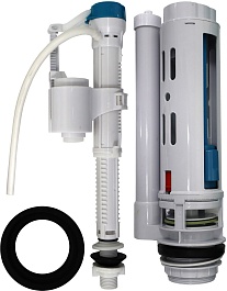 Azario Унитаз-компакт Mons AZ-76004 безободковый с бачком с сиденьем микролифт белый – фотография-14