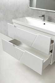 BelBagno Тумба под раковину Vittoria 100 подвесная Bianco Opaco – фотография-4