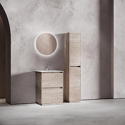 Sancos Тумба под раковину Libra Floor 60 дуб галифакс натуральный – фотография-4