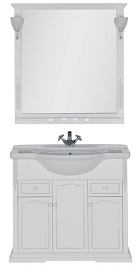 Aquanet Тумба с раковиной Тулуза 90 – фотография-5