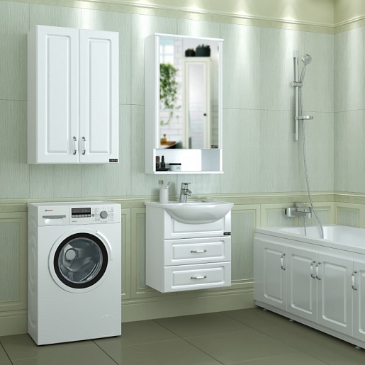 СанТа Тумба с раковиной Верона 50, подвесная – картинка-3