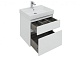 Aquanet Тумба с раковиной Nova Lite 60 2 ящика, белая – картинка-15