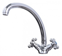 Frap Смеситель для кухни H19 F4219 хром – фотография-1
