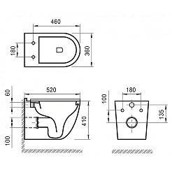 BelBagno Унитаз подвесной Senso-R BB017CHR – фотография-6