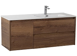 BelBagno Тумба под раковину Kraft 120 R подвесная Rovere Tabacco – фотография-1