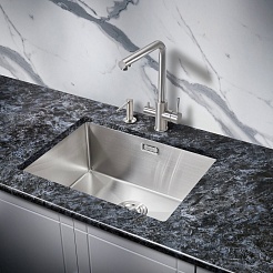 Milacio Мойка кухонная Denia 58 Steel нержавеющая сталь – фотография-7