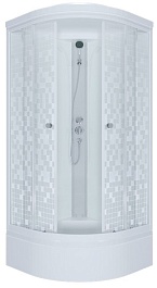 Triton Душевая кабина Стандарт В мозаика 90x90 – фотография-1