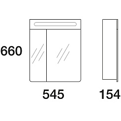  Мебель для ванной Glass 60 – фотография-9