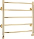 Domoterm Полотенцесушитель Калипсо П5 500x500 золото – фотография-5