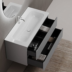 Sancos Тумба под раковину Folk 120 ergraut soft – фотография-3