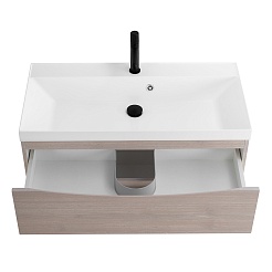 BelBagno Тумба с раковиной Marino 80 подвесная Rovere Grigio – фотография-3