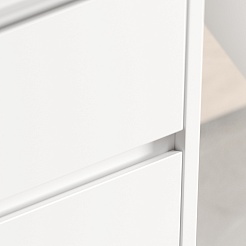 Sancos Тумба с раковиной Libra 60 белый глянец раковина Element 61 CN7001 – фотография-6