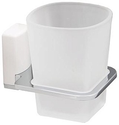 WasserKRAFT Стакан Leine К-5028WHITE – фотография-1