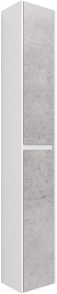 Dreja Шкаф пенал Slim 30 белый/бетон – фотография-1
