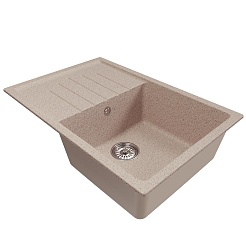 Mixline Мойка кухонная ML-GM19 песочная – фотография-2