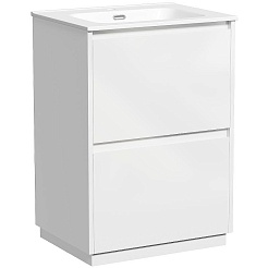 Sancos Мебель для ванной Libra Floor 60 белый глянец – фотография-6