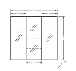 Stella Polare Мебель для ванной Волна 75-8 – фотография-8