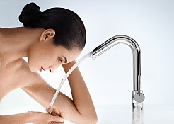 Hansgrohe Смеситель Talis 32055000 для раковины – фотография-4
