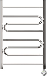 Point Полотенцесушитель электрический П4 500x800 PN01158E хром – фотография-1