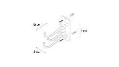 Fixsen Крючок Antik FX-61105C – фотография-2