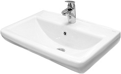 Misty Тумба с раковиной Байкал 65 белая – фотография-8