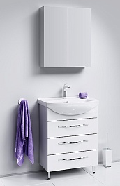 Aqwella Мебель для ванной Аллегро 65 напольная – фотография-3