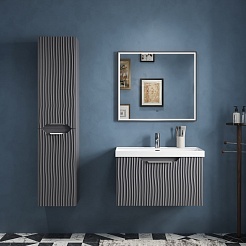 Equil Зеркало Mirage 80 серый муар – фотография-4