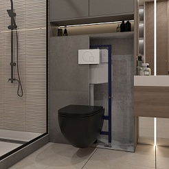 Teymi Кнопка смыва Ellie T70024WM белый матовый – фотография-3