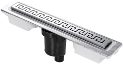 BERGES Wasserhaus Душевой лоток B1 Antik 600 091024 хром глянец – фотография-1