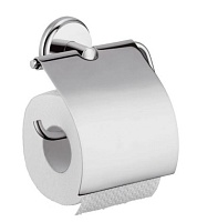 Hansgrohe Держатель туалетной бумаги Logis Classic с крышкой