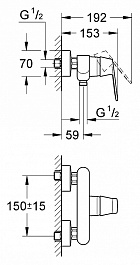 Grohe Смеситель "Eurosmart Cosmopolitan 32837000" – фотография-5