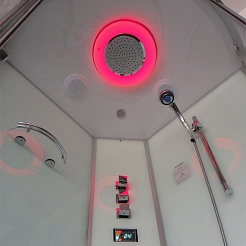 Eago Душевая кабина DZ955 F8 R белое стекло – фотография-3